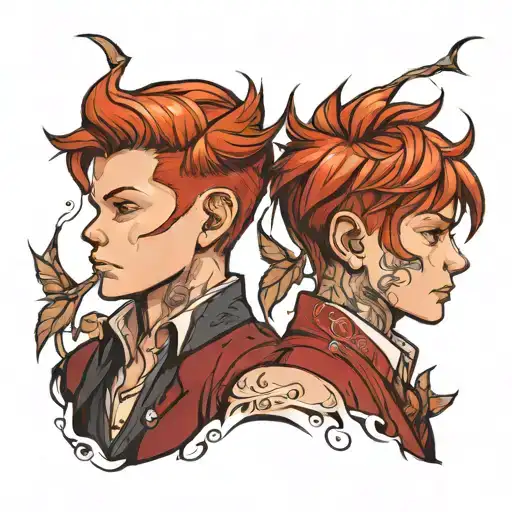 Red Haired Twin Boys