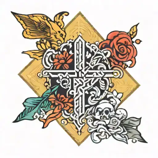 Ateez Kpop Group Tattoo Design