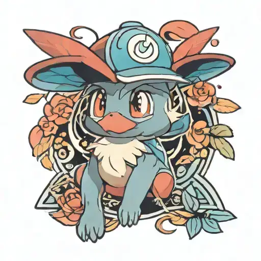 Keiko Kutuyama Riolu Pokemon