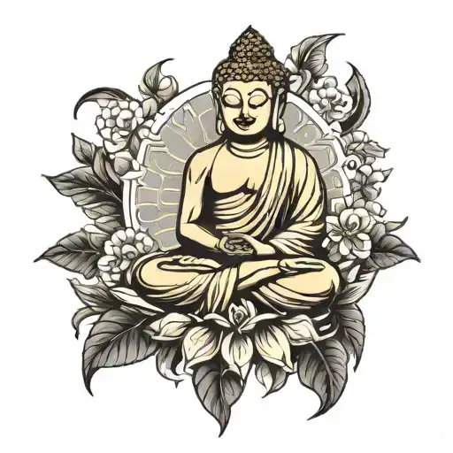 Buddha And Named Design