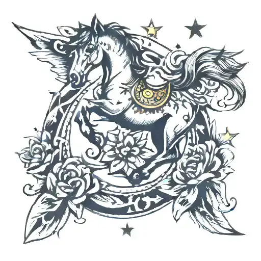 Horse Shoe And Twinkle Little Star