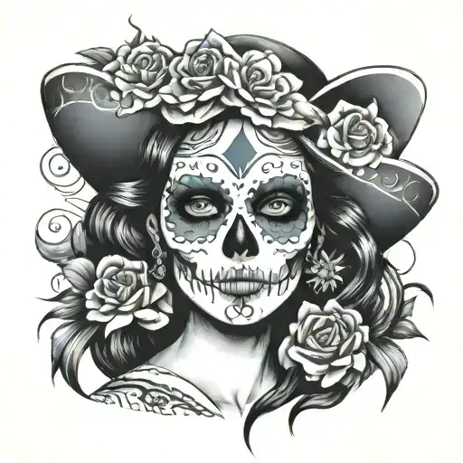 The Catrina Mexican Woman