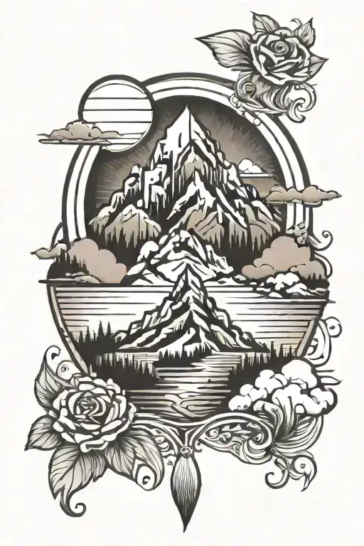 Mountain Sunrise Integrated