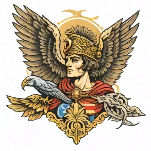 Alexander The Great With Eagle