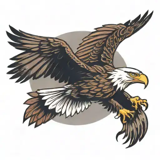 Eagle Flying