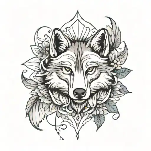 Wolf Lotus Flower