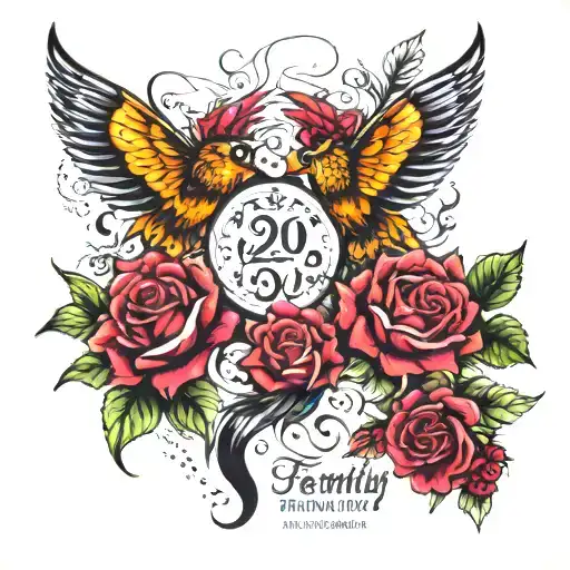 Family Birth Dates Arranged