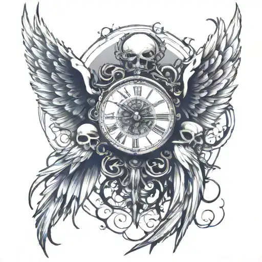 Death Angel Clock