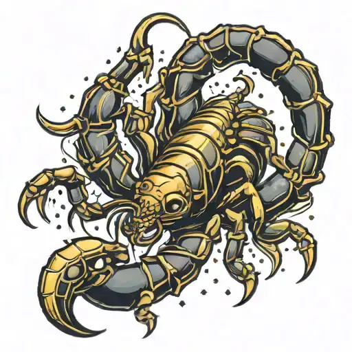 Scorpion Constelation In Scorpion