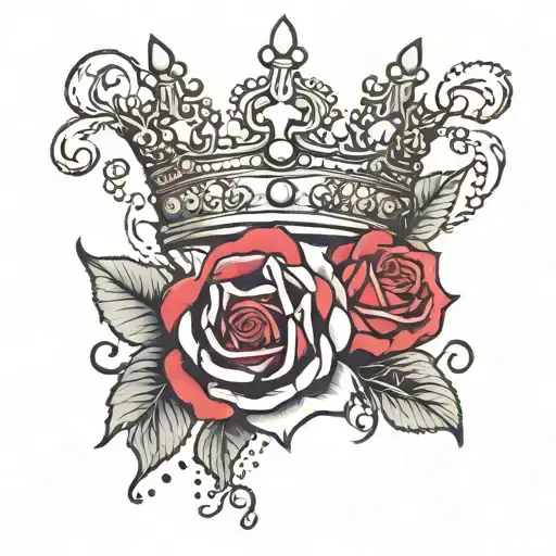 Crown And Rose