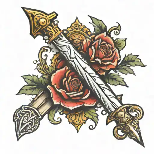 Traditinal Dagger Piercing