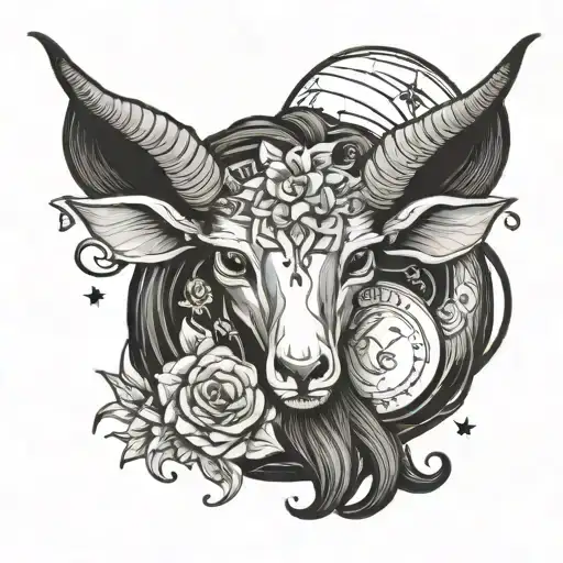 Black Capricorn Mother Love You To The Moon