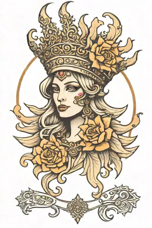 Sun Queen Crown