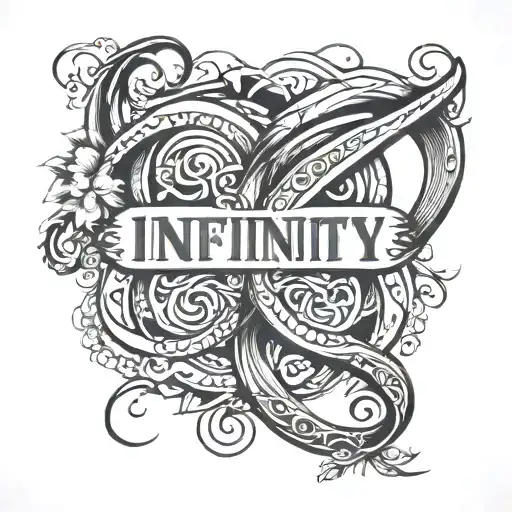 Infinity Symbol With Name Incorporated