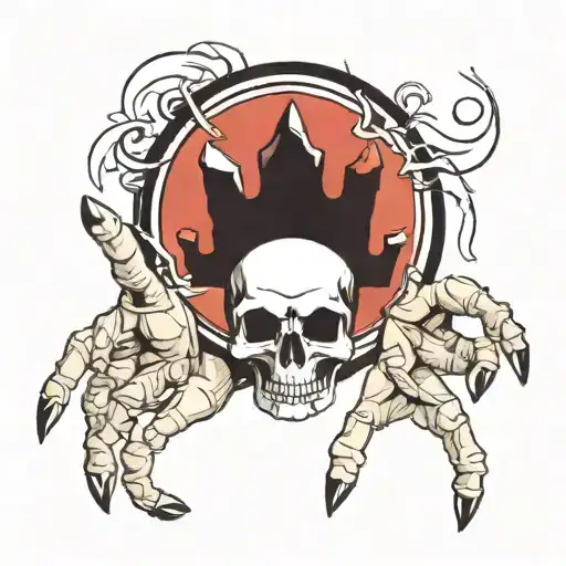 Skull Rock Hand Sign