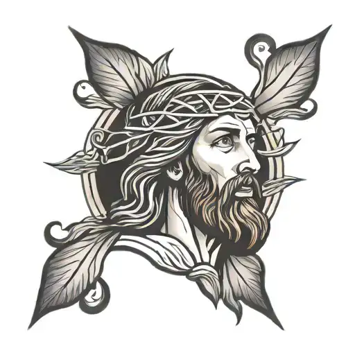 Jesus Christ On A Sleeve