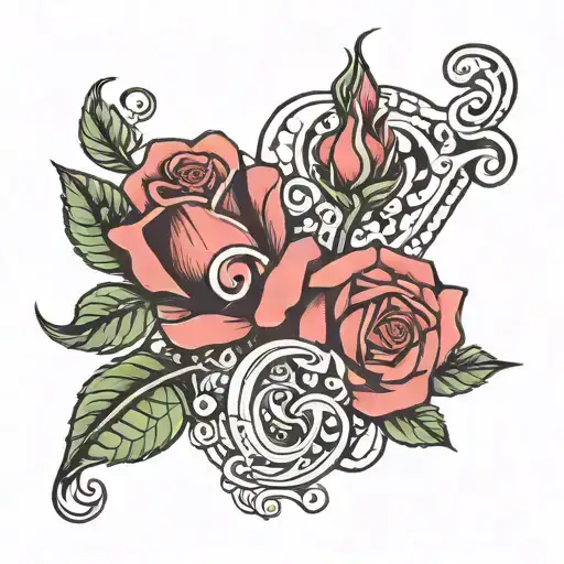 Rose And A Letter G