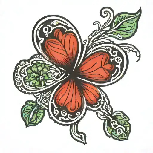Three Leaf Clover Tattoo Inspired