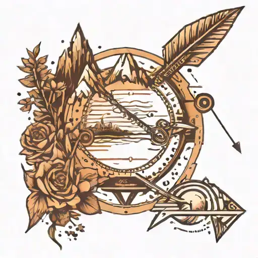 Arrow Morse Code Ehfar Mountains