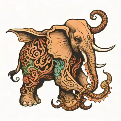 Elephant Octopus Mix