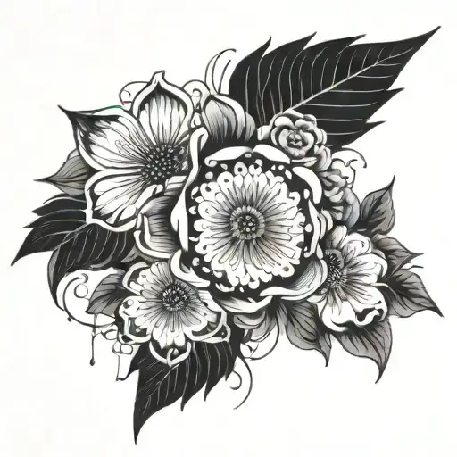 Tokyo Ghoul Flower Black