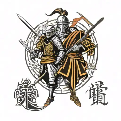 2 Knight And Samurai