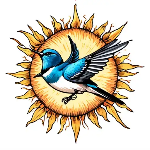 Swallow And A Sun