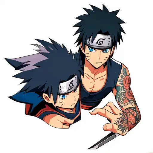 Naruto And Sasuke