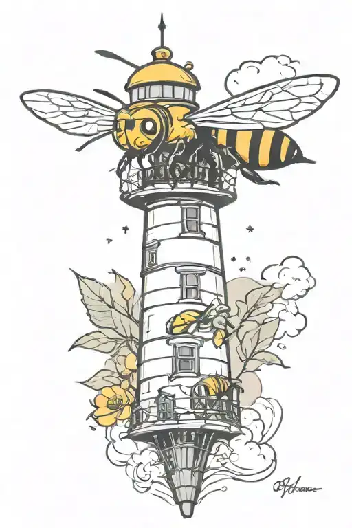 Bumblebee Flying Lighthouse