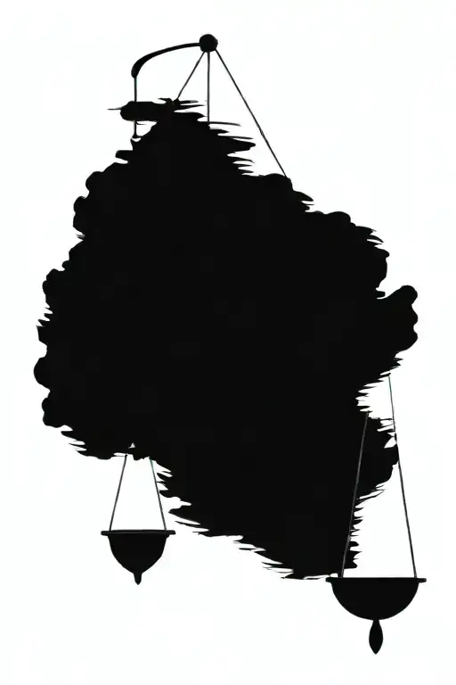 Pendulum Swinging Between Light And Dark