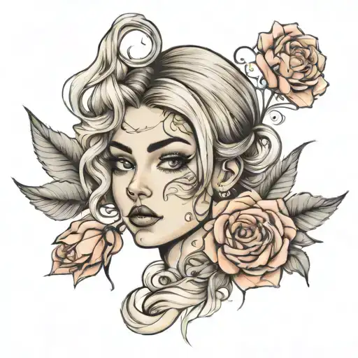 Realistic Portrait Of