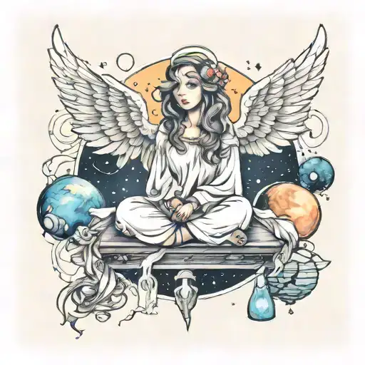 Angel And Space Mix Loneliness