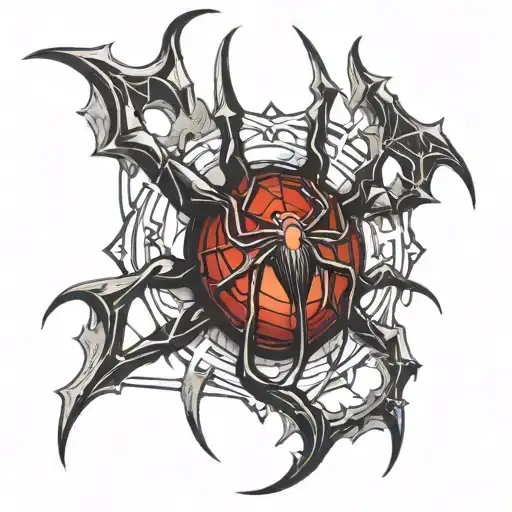 Phantom Troupe Spider With Chrome Heart Symbol