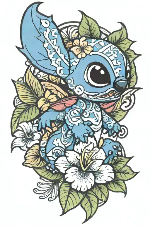 Stitch Hawaii Inspired