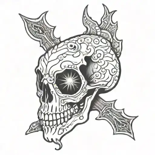Ripple Bird Terrapin Skull