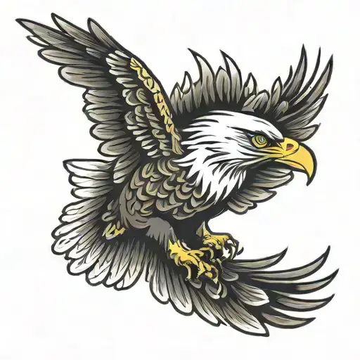 Eagle Flying