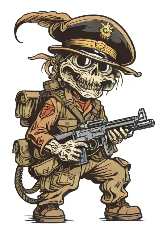 Marine Corps Machine Gun Nest