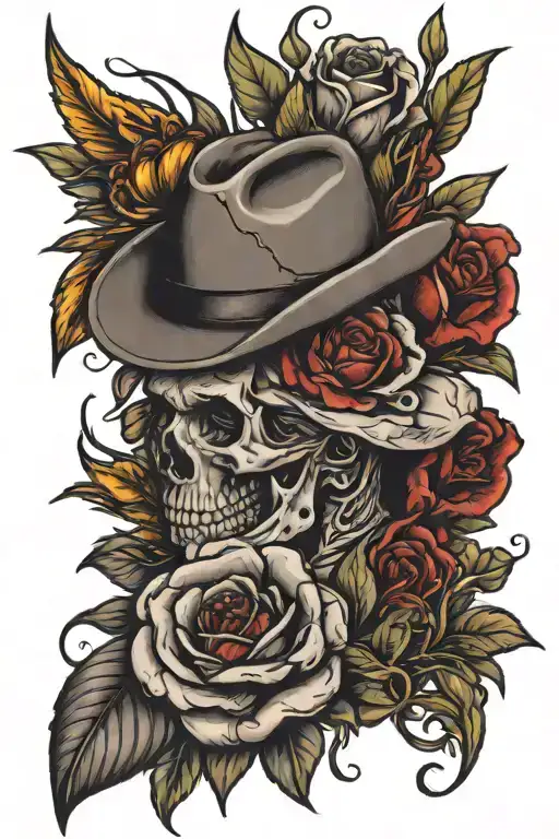 Remembrance Tatto For Grandpa Who Was A Farmer And Served The Us Military