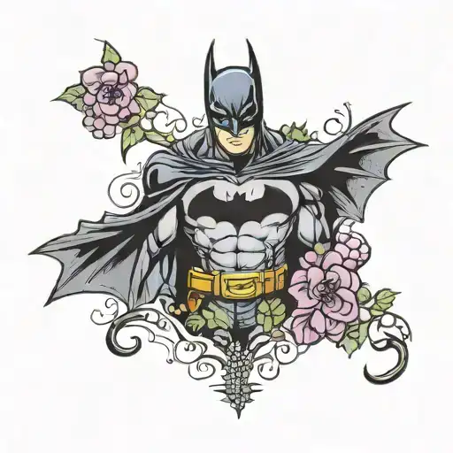 Need The Tattoo To Say Love You Batman Grape