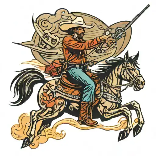 Cowboy Trucker Navigating