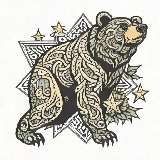 Bear With Star