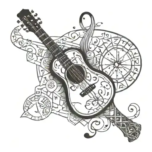 Math And Guitar Surrounded