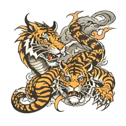Dragon And Tiger