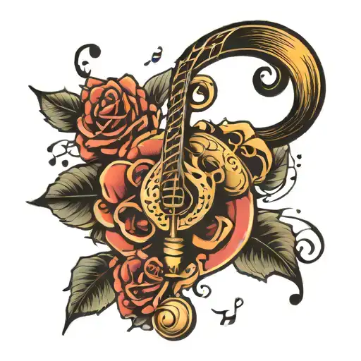 Soul Shine With Music Notes