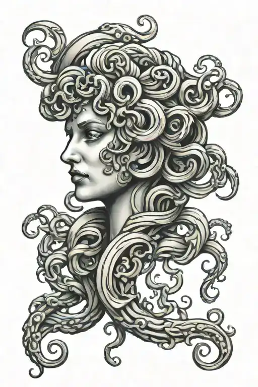 Medusa Head Greek Mythology