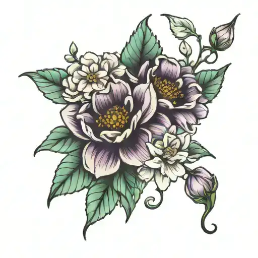 July And December Birth Flowers