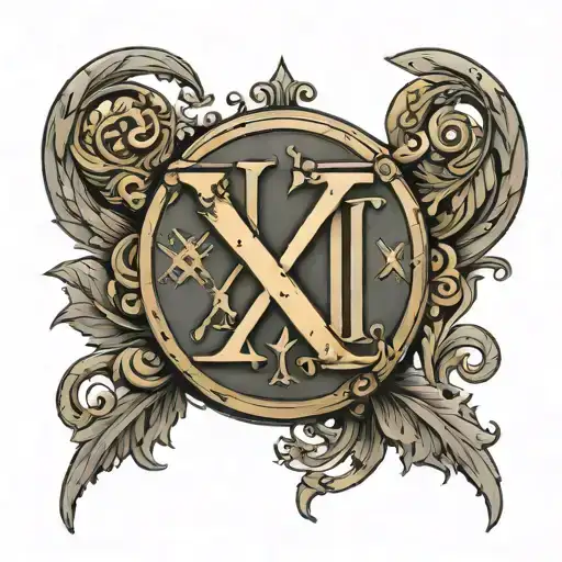 The Roman Numerals 'Xii-v-xlix'