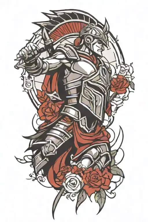 Spartan Anime Inspired