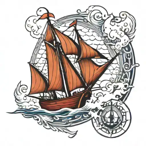 Sailboat Winds From Heaven Gates