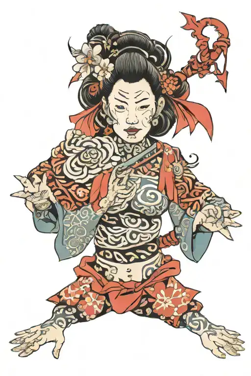 Crazy Stretched Japanese Women Face Morphing